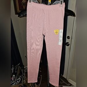 NWT GIRL'S CAT & JACK BLUSH PINK LEGGINGS SIZE 8